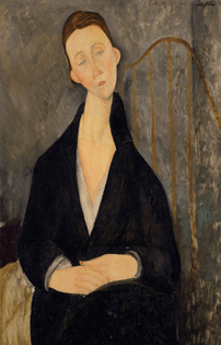lunia czechowska, 1919, a. modigliani