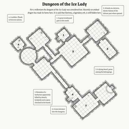 One Page Dungeon Generator