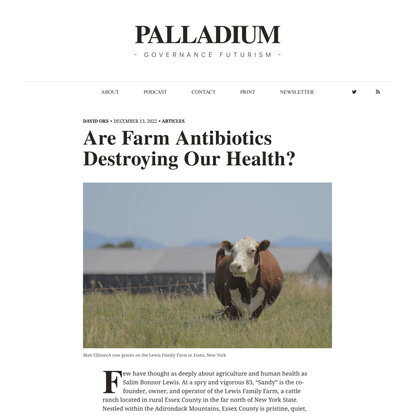 Are Farm Antibiotics Destroying Our Health?