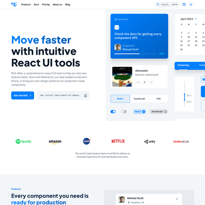 MUI: The React component library you always wanted