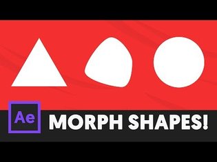 How to Morph SHAPES - After Effects Tutorial (No Third Party Plugin)