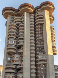 Torres Blancas in Madrid designed in 1961 by Francisco Javier Sáenz de Oiza / photos by Michal Dec