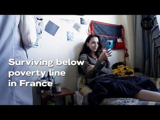 Surviving below poverty line in France
