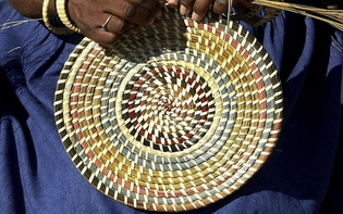 Vera Manigault, Sweetgrass Basket Maker
~ Diedre Laird Photo