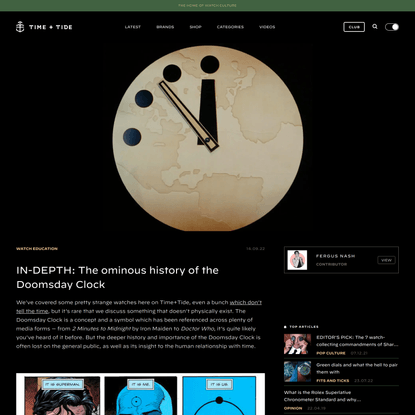 IN-DEPTH: The alarming history of the Doomsday Clock