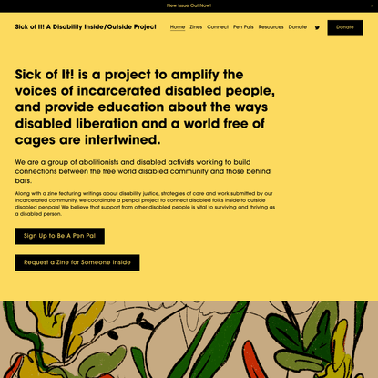 Sick of It! A Disability Inside/Outside Project