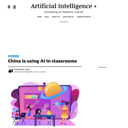 China is using AI in classrooms - Artificial Intelligence +