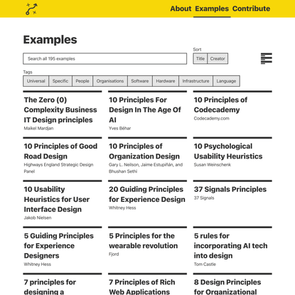 Examples