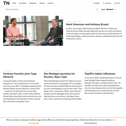 Stories | Type Network