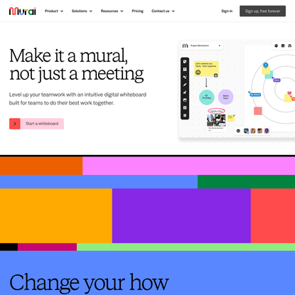 Mural is a collaborative intelligence company | Mural