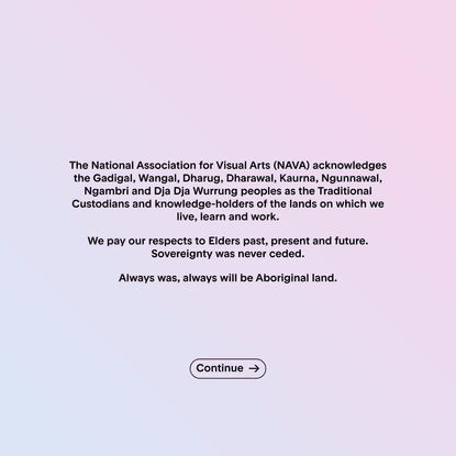 Introduction — NAVA Code of Practice