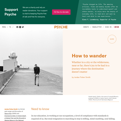 How to wander | Psyche Guides