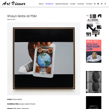 Shaun Motsi at PSM – Art Viewer