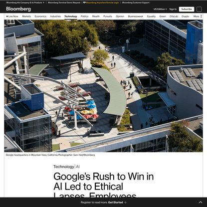 Google’s Rush to Win in AI Led to Ethical Lapses, Employees Say