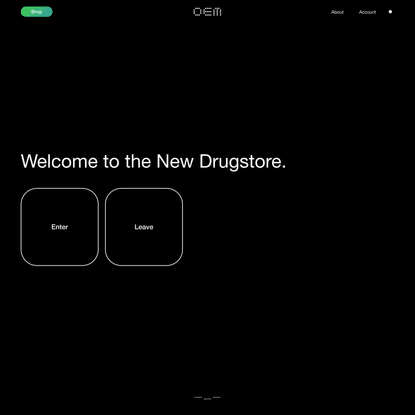 OEM • New Drugstore