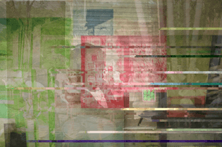 Serena Zam, "memoryscape 3", Collage, 2019, 2023