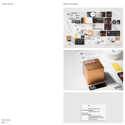 Doconomy – Visual Journal