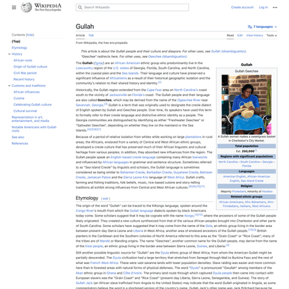 Gullah - Wikipedia