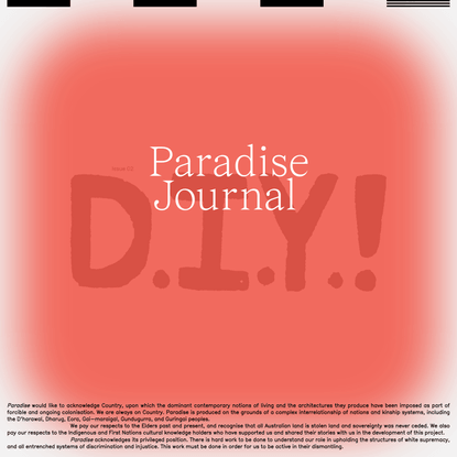 Paradise Journal
