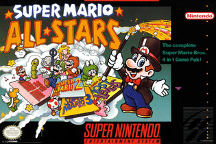 Super Mario All-Stars, 1993 (US Boxart)