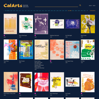 CalArts Poster Archive