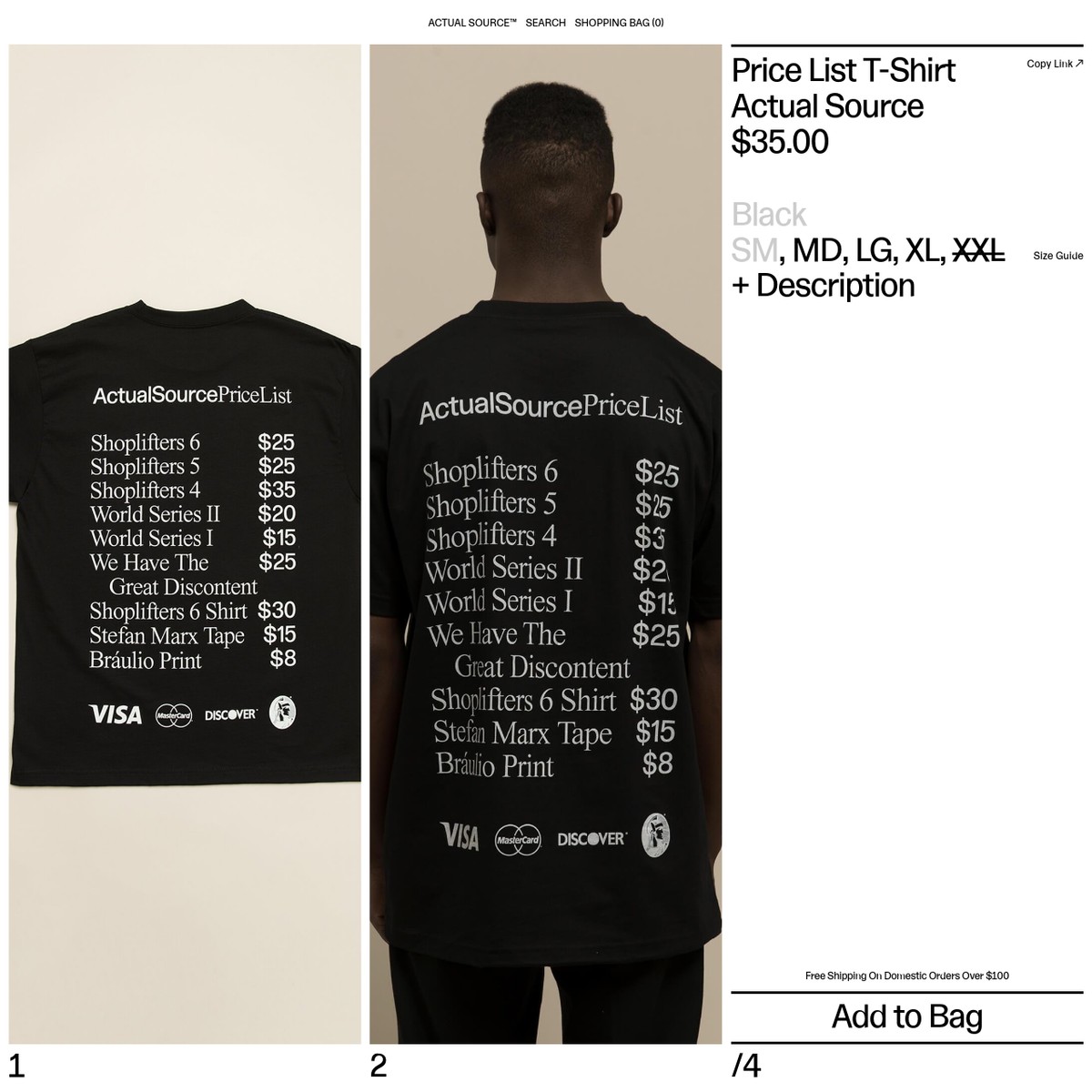 Price List TShirt — Are.na
