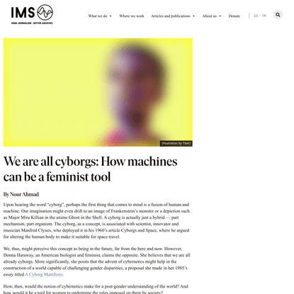 We are all cyborgs: How machines can be a feminist tool | IMS