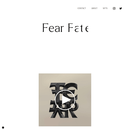 Fear Fate - Alex Trochut