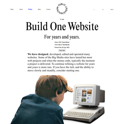 Build One Website