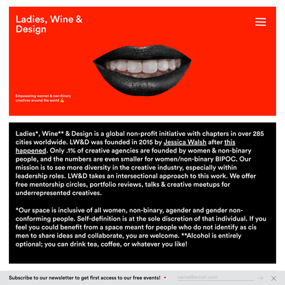 Ladies, Wine & Design