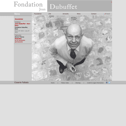 Dubuffet Foundation, official website