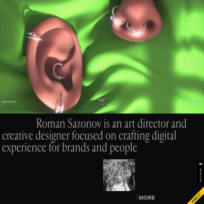 Roman Sazonov, art director &amp;amp; creative designer
