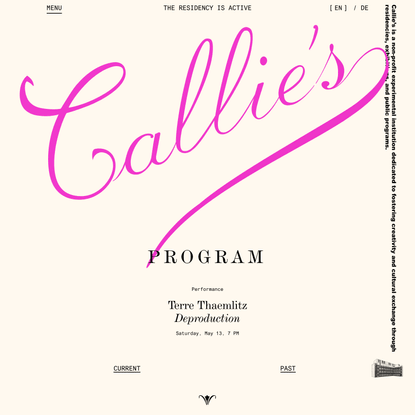 Home - Callie’s