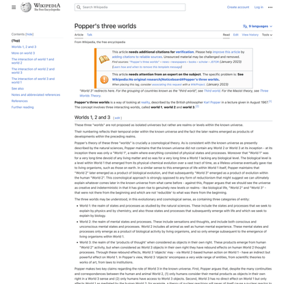Popper’s three worlds - Wikipedia