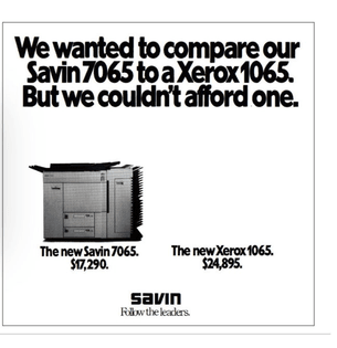 Xerox ad