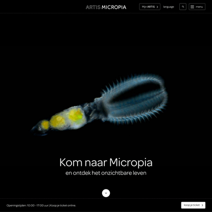 Micropia - Science Museum Amsterdam | bij ARTIS