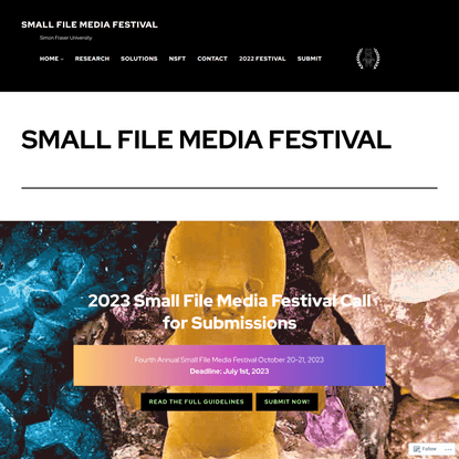 Small File Media Festival