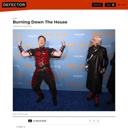 Burning Down The House | Defector