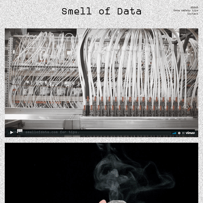 Smell of Data