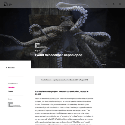 Project Overview ‹ I want to become a cephalopod – MIT Media Lab