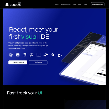 Codux | Visual IDE for React