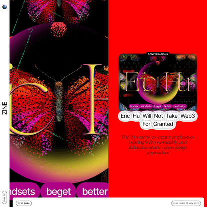 Eric Hu Will Not Take Web3 For Granted – ZORA ZINE