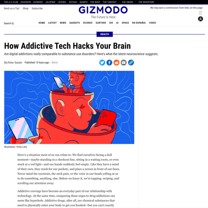 How Addictive Tech Hacks Your Brain