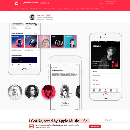 I Got Rejected by Apple Music... So I Redesigned It - Startup Grind - Medium