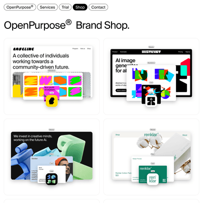 OpenPurpose® Brand Shop