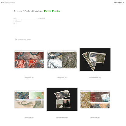 Are.na / Earth Prints