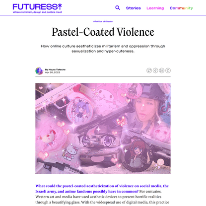 Pastel-Coated Violence
