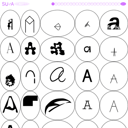 SUVA Type Foundry