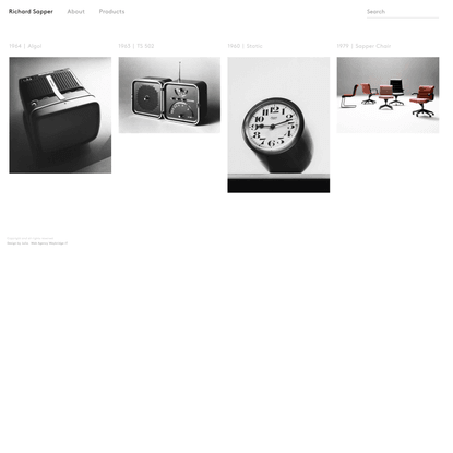 Richard Sapper - Official website of industrial designer