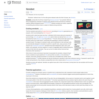 Xenobot - Wikipedia